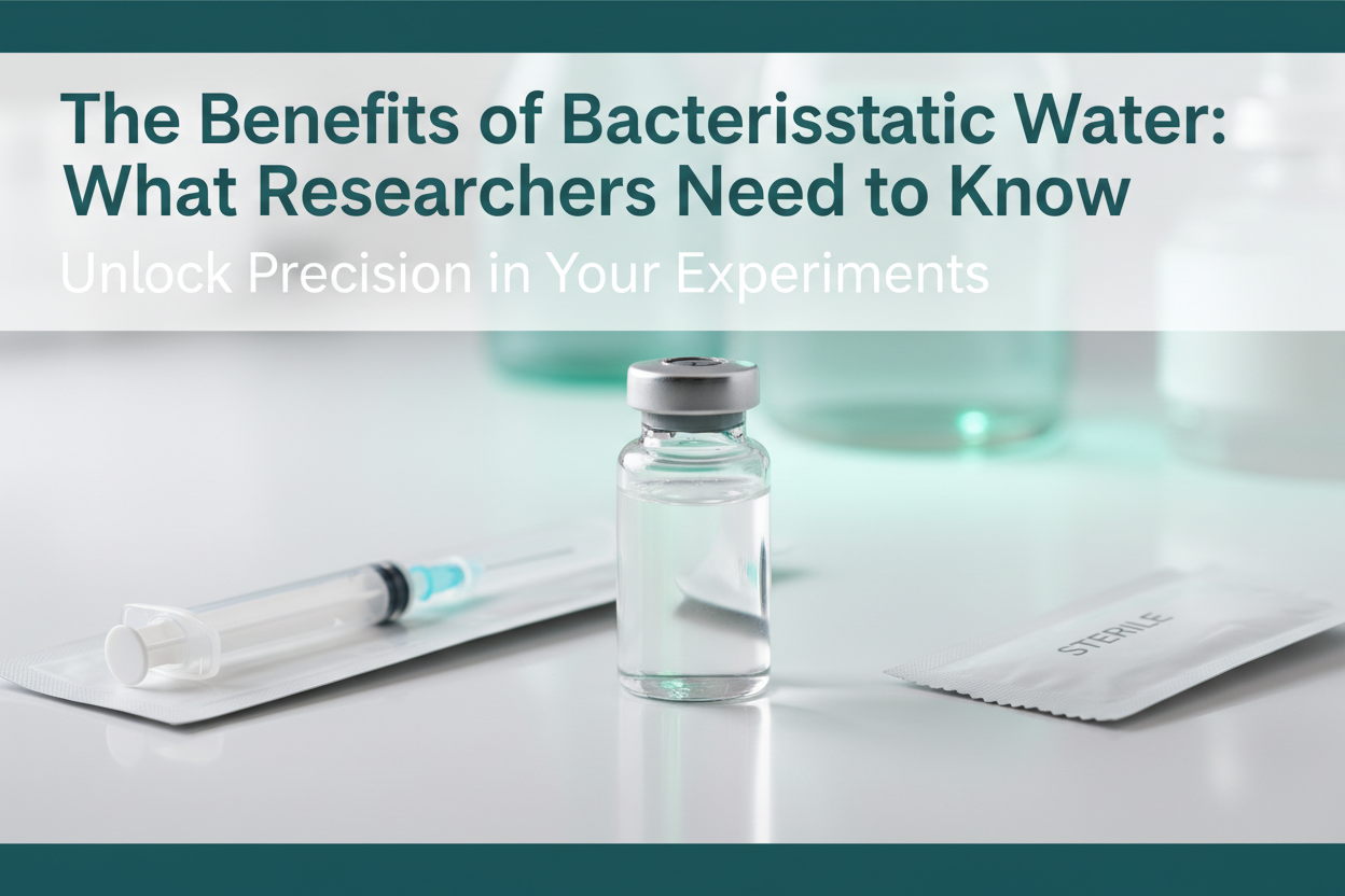 The Benefits of Bacteriostatic Water: What Researchers Need to Know | Bac World