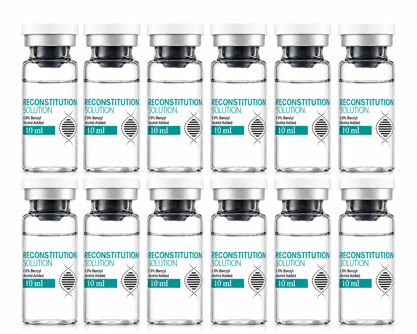 BacWater | Sterile Bacteriostatic Water | 12-Pack 10ml