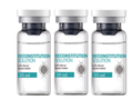 Reconstitution Solution | Bacteriostatic Water - Sterile BacWater w/ 0.9% Benzyl Alcohol | 3-Pack 10ml Each Vial - Clear Glass
