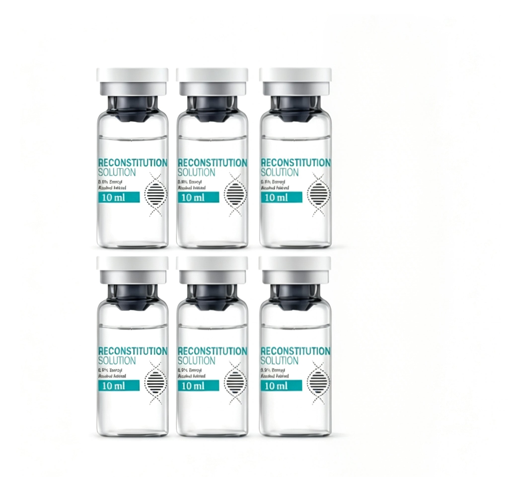 BacWater | Sterile Bacteriostatic Water | 6-Pack 10ml