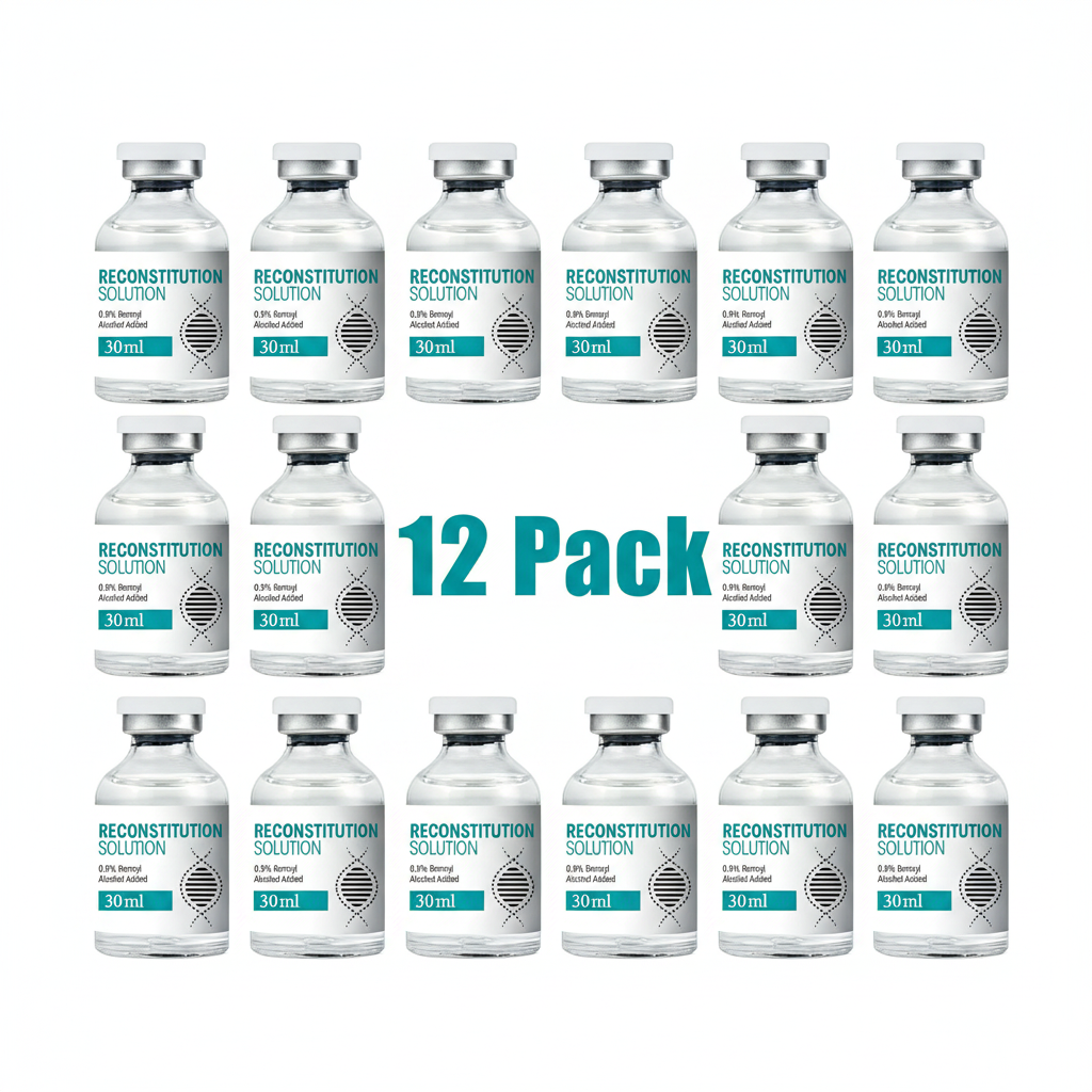 BacWater | Sterile Bacteriostatic Water | 12-Pack 30ml